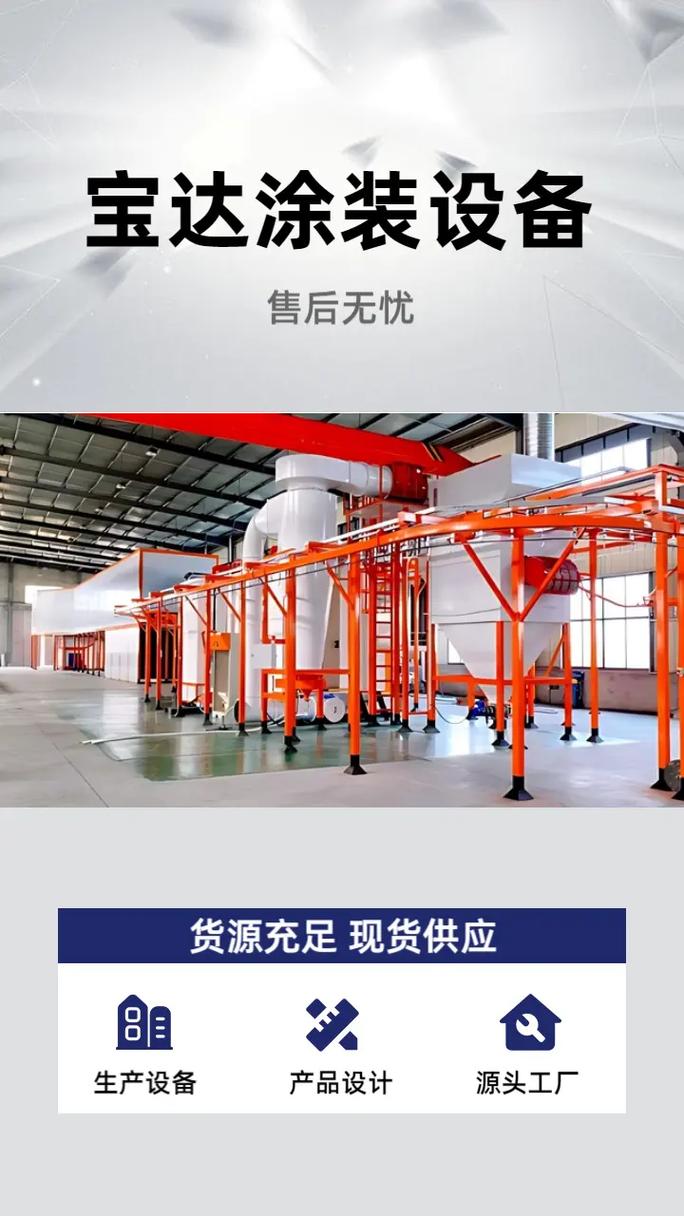喷涂线制造厂家 #喷塑流水线工厂 #静电喷涂设备工厂 #粉 - 抖音